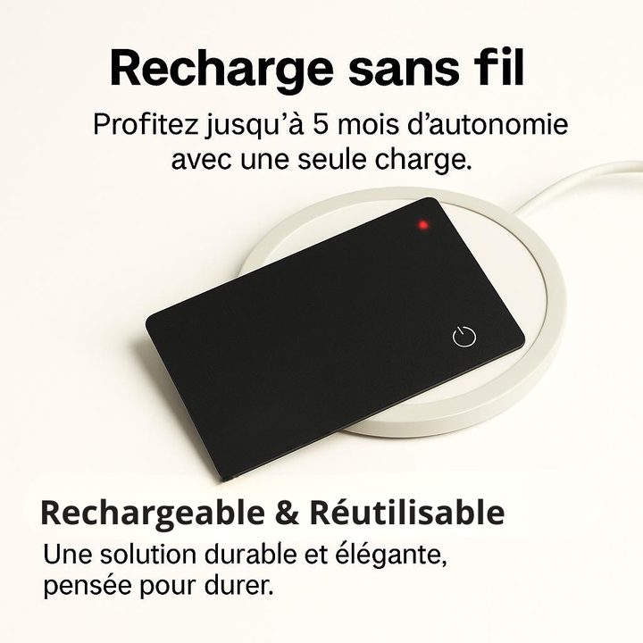 Carteo rechargeable et réutilisable